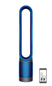Dyson purifier fan in iron blue colourway